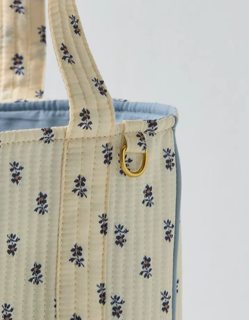 Aerie x Emily + Meritt Quilted Tote Bag