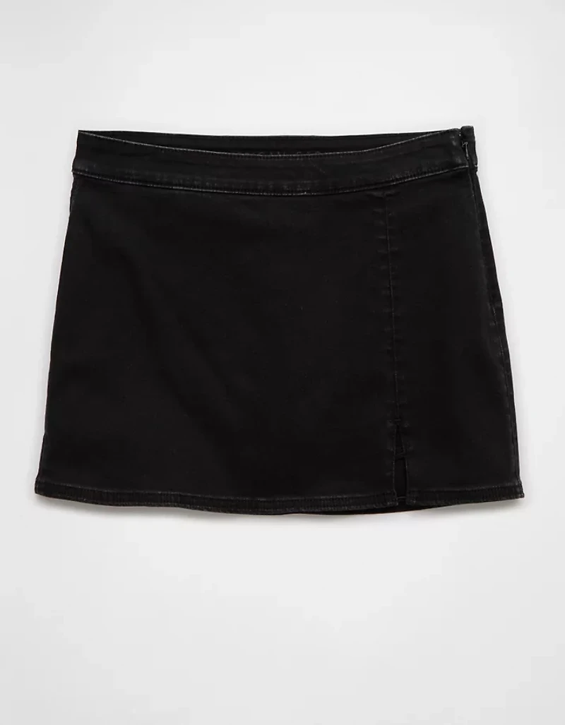 AE Next Level High-Waisted Denim Skort