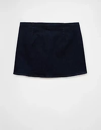 Microjupe-short en denim à taille basse Next Level AE