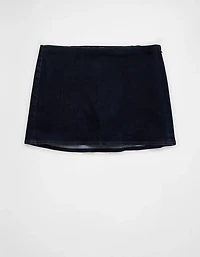 Microjupe-short en denim à taille basse Next Level AE