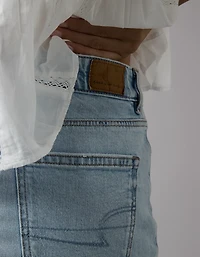 AE Stretch High-Waisted Perfect Denim Mini Skirt