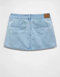 AE Low-Rise Denim Trouser Micro Skort