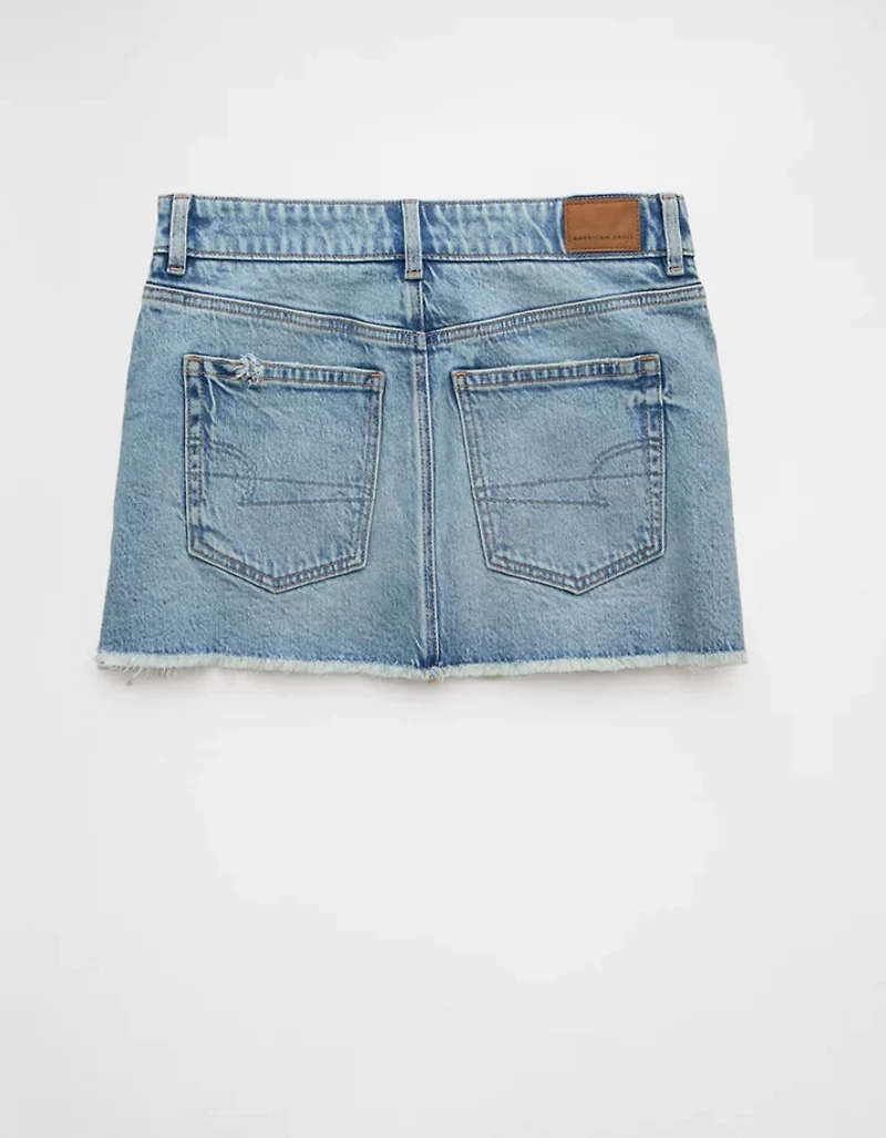 AE Stretch Perfect Denim Mini Skirt