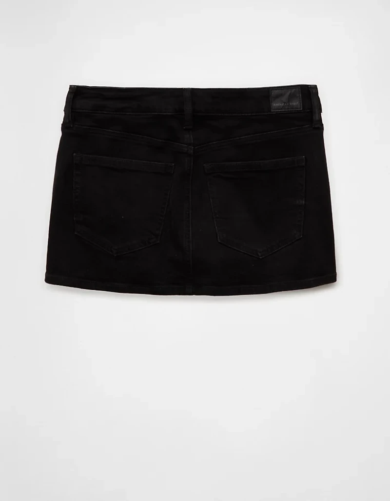 Jupe-short parfaite micro en denim extensible AE
