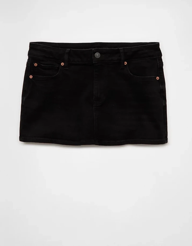 Jupe-short parfaite micro en denim extensible AE
