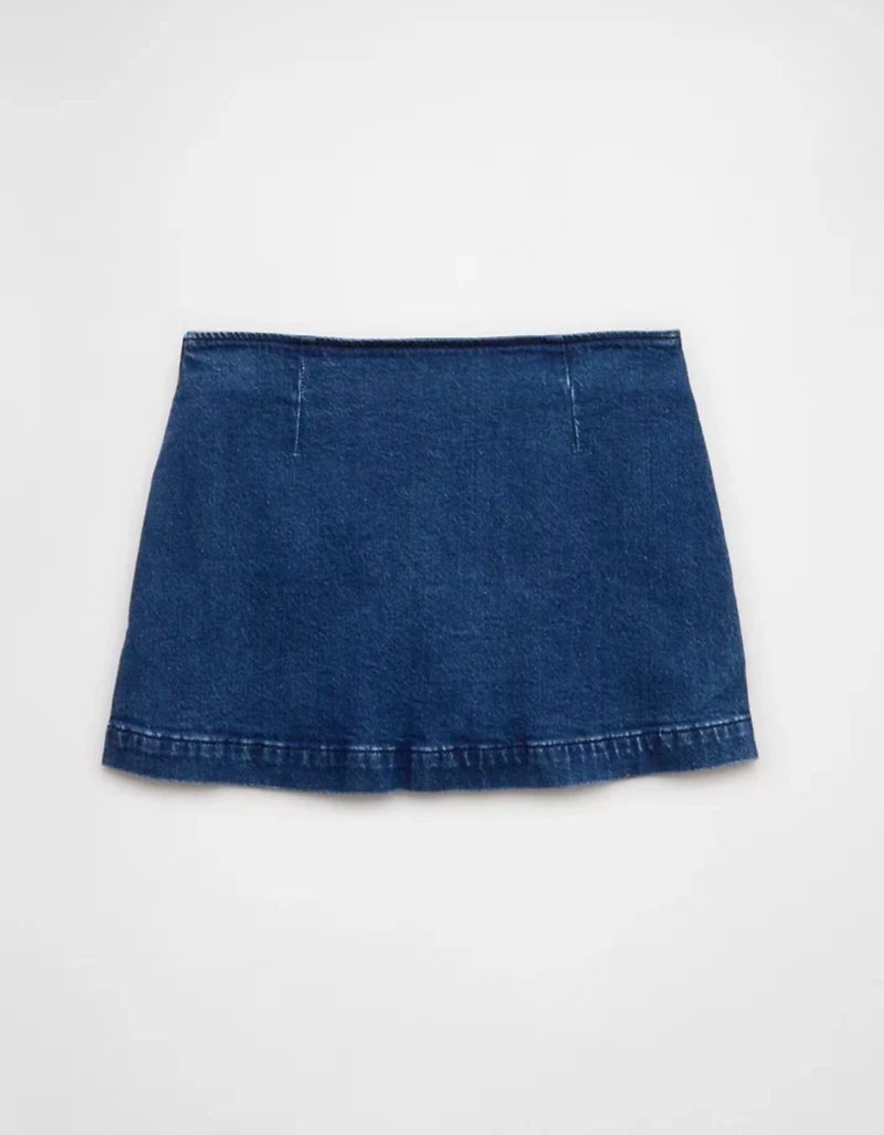 Jupe-short en tricot de denim It AE