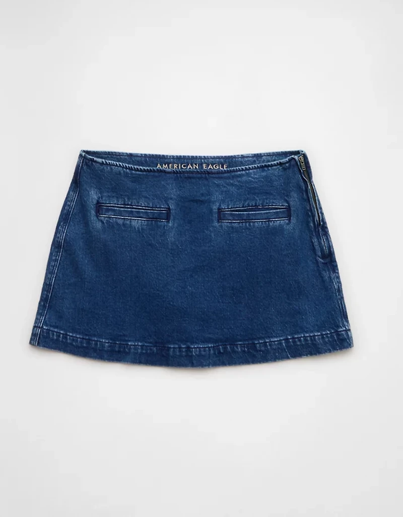 Jupe-short en tricot de denim It AE