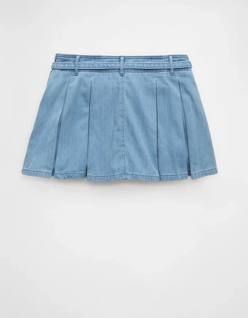 AE High-Waisted Pleated Mini Skirt