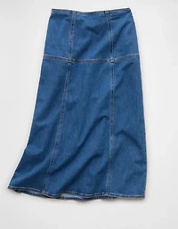 AE Dreamy Drape High-Waisted Midi Skirt