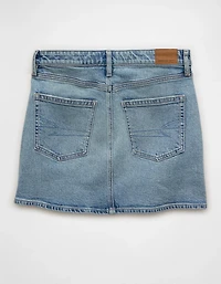 Minijupe parfaite à taille haute extensible AE