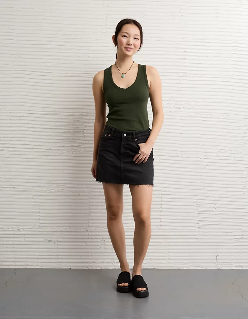 AE Stretch High-Waisted Perfect Mini Skirt