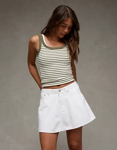 AE Stretch High-Waisted Circle Mini Skort