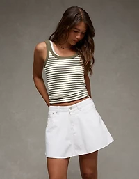 AE Stretch High-Waisted Circle Mini Skort