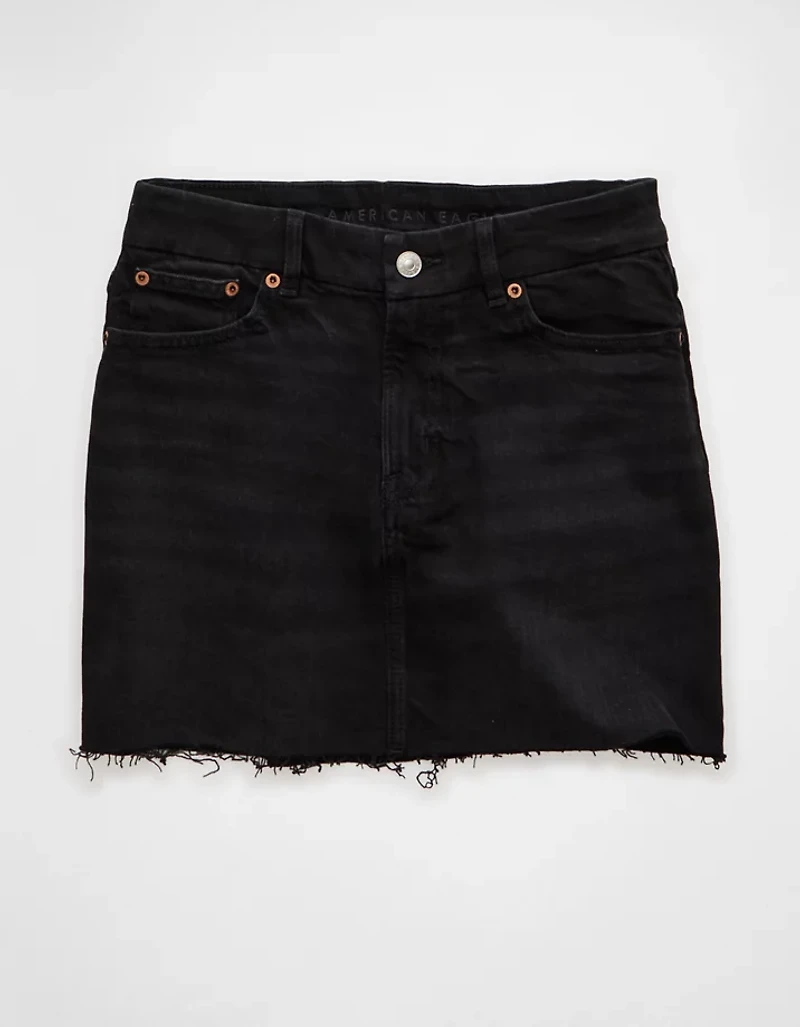 AE Curvy High-Waisted Mini Skirt