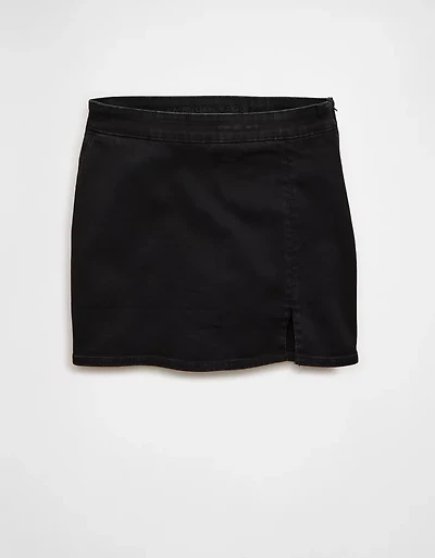 AE Next Level Denim It Knit Mini Skirt