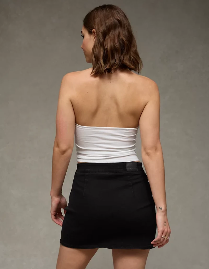 AE Next Level Denim It Knit Mini Skort