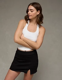 AE Next Level Denim It Knit Mini Skort