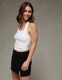 AE Next Level Denim It Knit Mini Skort