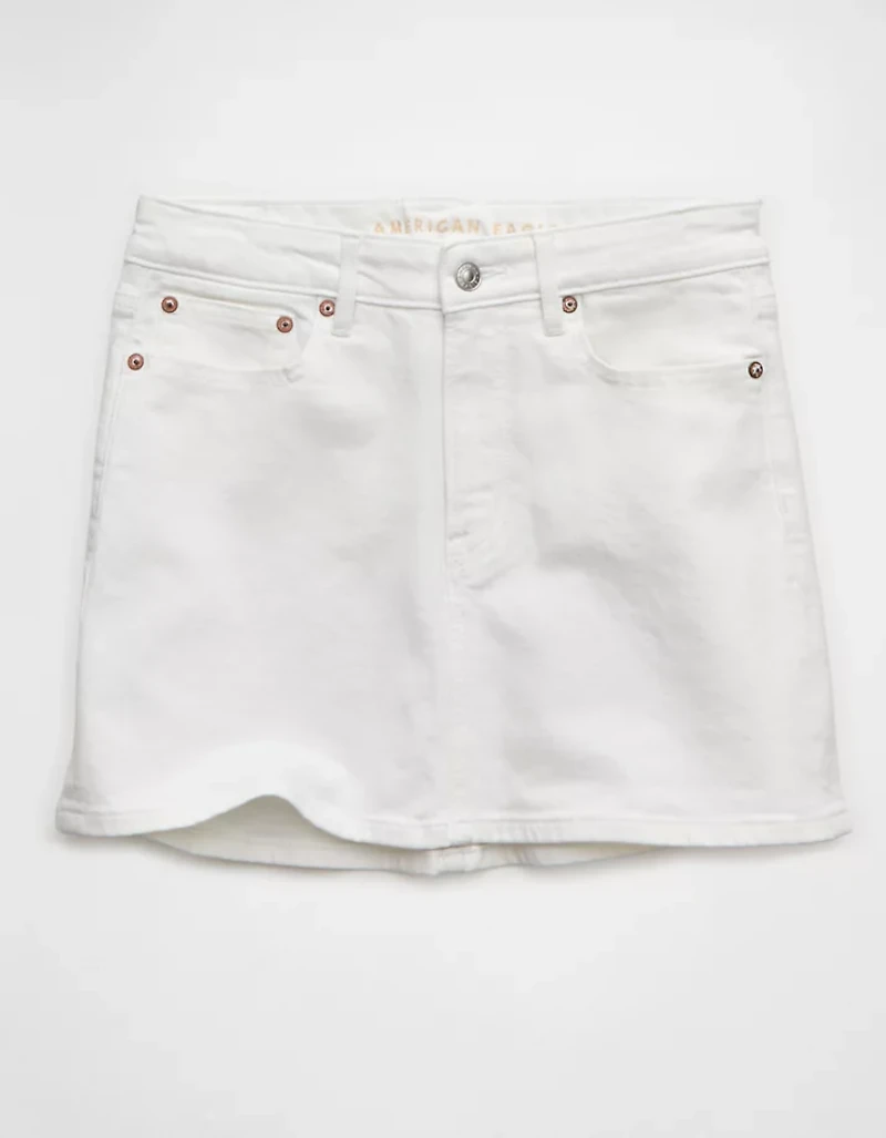 Minijupe parfaite à taille haute extensible AE