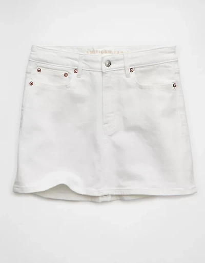 Minijupe parfaite à taille haute extensible AE
