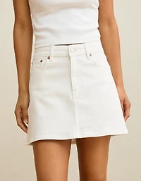 Minijupe parfaite à taille haute extensible AE