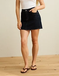 Minijupe parfaite à taille haute extensible AE