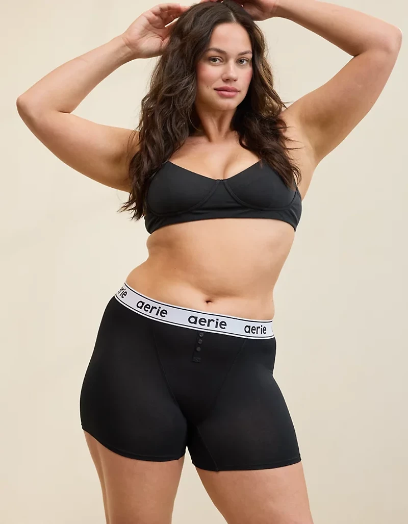 Superchill Cotton High Waisted Logo Boxer Underwear