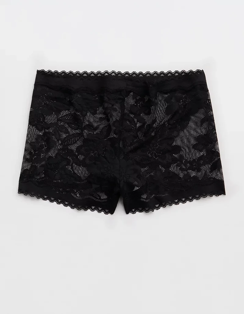 Show Off Feeling Femme Lace Boyshort Underwear