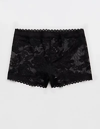 Show Off Feeling Femme Lace Boyshort Underwear
