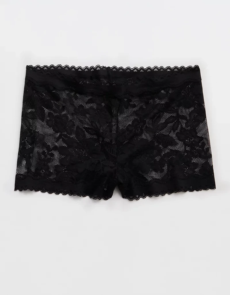 Show Off Feeling Femme Lace Boyshort Underwear