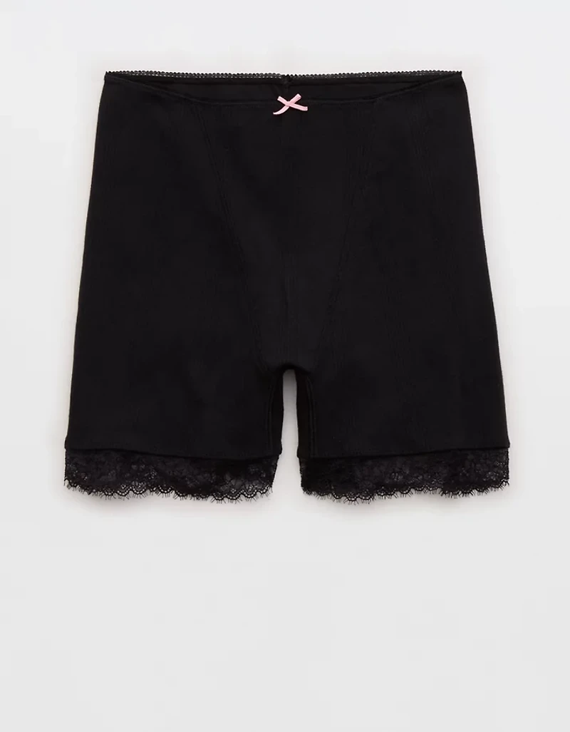 Superchill Pointelle High Waisted Boyshort Underwear