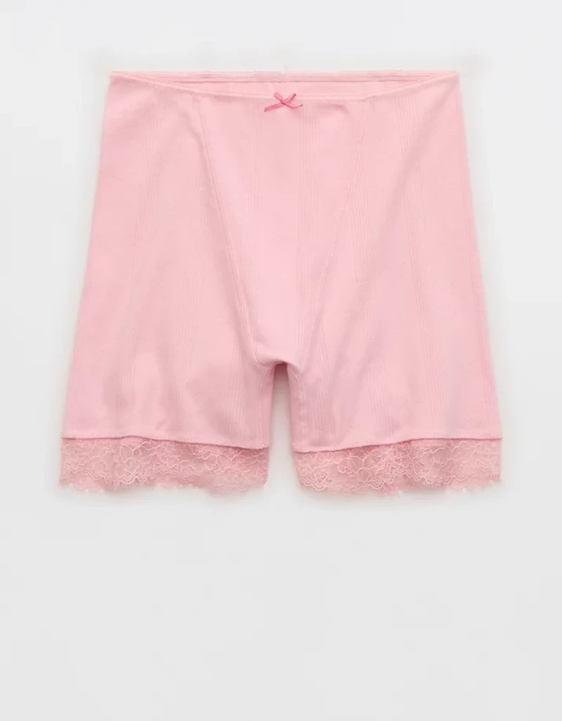 Superchill Pointelle High Waisted Boyshort Underwear