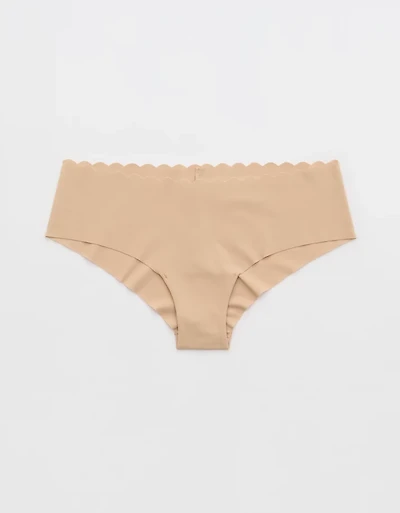 SMOOTHEZ No Show Scallop Cheeky Underwear