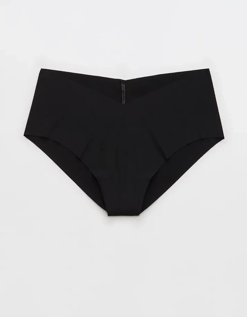 SMOOTHEZ No Show Rib Cheeky Underwear