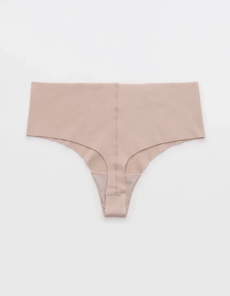 Superchill No Show Cotton Mid Rise Thong Underwear