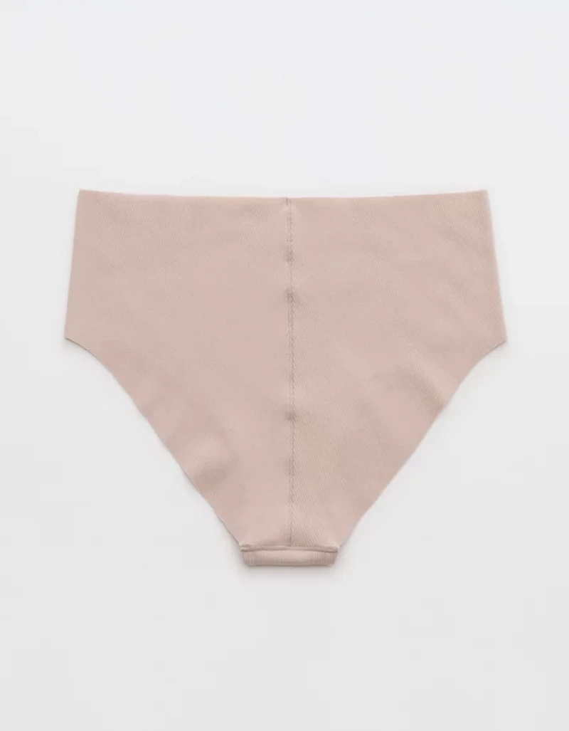 Superchill No Show Cotton Rib Mid Rise Cheeky Underwear