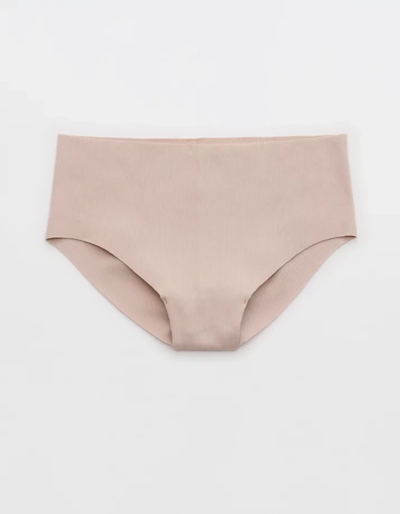 Superchill No Show Cotton Rib Mid Rise Cheeky Underwear