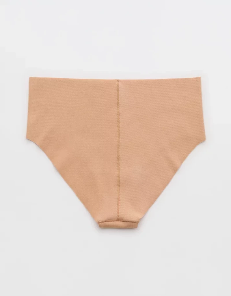 Superchill No Show Cotton Rib Mid Rise Cheeky Underwear