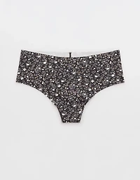Superchill No Show Cotton Rib Mid Rise Thong Underwear