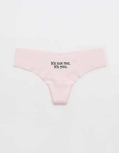 Superchill No Show Cotton Thong Underwear