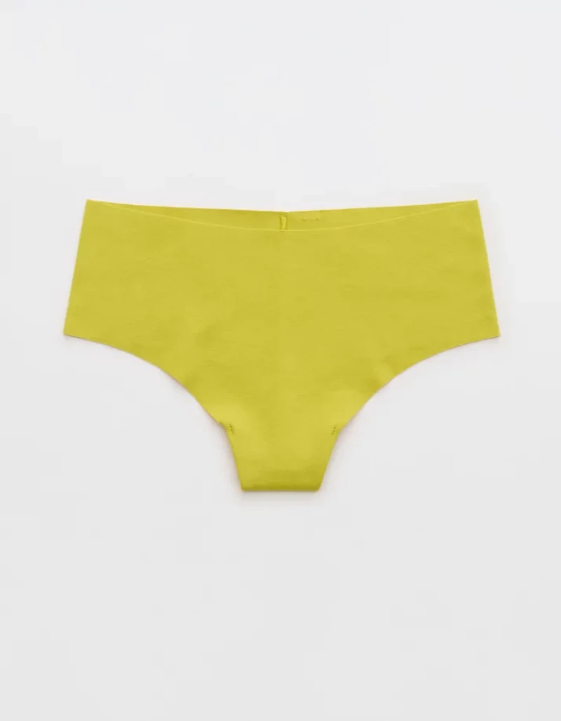 Superchill No Show Cotton Rib Mid Rise Thong Underwear
