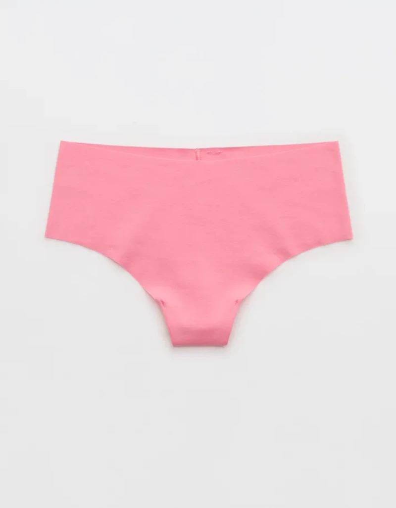 Superchill No Show Cotton Rib Mid Rise Thong Underwear