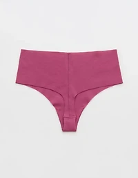 Superchill No Show Cotton Mid Rise Thong Underwear