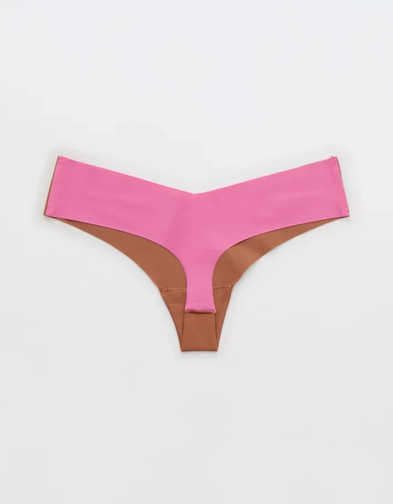 SMOOTHEZ No Show Thong Underwear