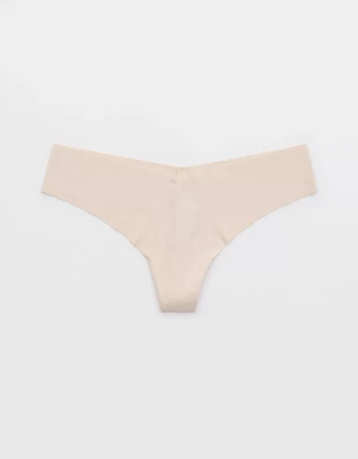 SMOOTHEZ No Show Thong Underwear