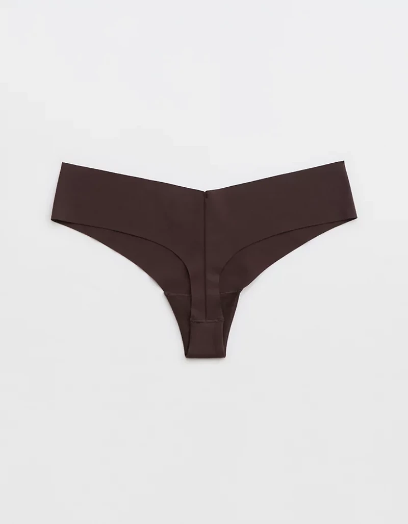 SMOOTHEZ No Show Thong Underwear