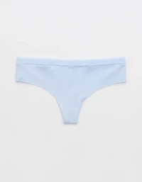 SMOOTHEZ No Show Lace Thong Underwear