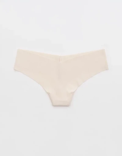 SMOOTHEZ No Show Rib Thong Underwear