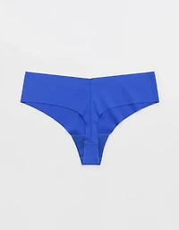 SMOOTHEZ No Show Rib Thong Underwear
