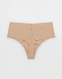 SMOOTHEZ No Show Mid Rise Thong Underwear